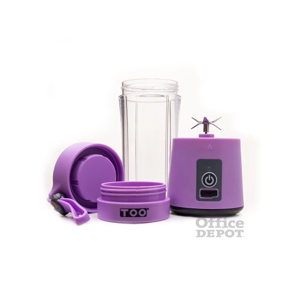 TOO SM-380-P 0,38L lila akkumulátoros smoothie készítő