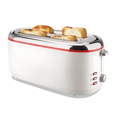 TOO TO-4SL109W-1300W fehér 4 hosszú szeletes kenyérpirító TOO TO-4SL109W-1300W fehér 4 hosszú szeletes kenyérpirító