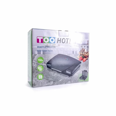TOO WM-105B-750W fekete gofrisütő TOO WM-105B-750W fekete gofrisütő