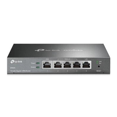 TP-Link ER605 Omada Gigabit Multi-WAN VPN Router TP-Link ER605 Omada Gigabit Multi-WAN VPN Router