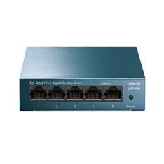 TP-Link LS105G 5port 10/100/1000Mbps LAN nem menedzselhető asztali Switch TP-Link LS105G 5port 10/100/1000Mbps LAN nem menedzselhető asztali Switch