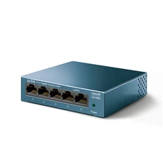 TP-Link LS105G 5port 10/100/1000Mbps LAN nem menedzselhető asztali Switch TP-Link LS105G 5port 10/100/1000Mbps LAN nem menedzselhető asztali Switch
