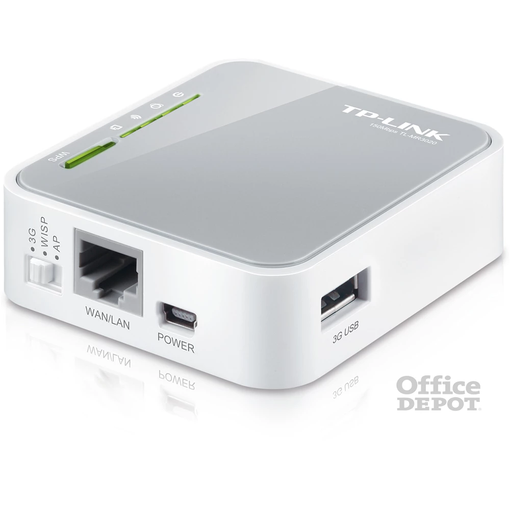TP-Link TL-MR3020 Vezeték nélküli 150Mbps 3G/4G Router