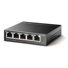 TP-Link TL-SF1005LP 5x10/100Mbps LAN port 4xPoE nem menedzelhető asztali switch TP-Link TL-SF1005LP 5x10/100Mbps LAN port 4xPoE nem menedzelhető asztali switch