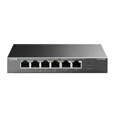 TP-Link TL-SF1006P 6x10/100Mbps FE LAN port 4xPoE+ nem menedzselhető asztali switch TP-Link TL-SF1006P 6x10/100Mbps FE LAN port 4xPoE+ nem menedzselhető asztali switch
