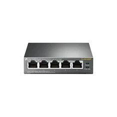TP-Link TL-SG1005P 5x GbE LAN Switch 4xPoE nem menedzselhető asztali switch TP-Link TL-SG1005P 5x GbE LAN Switch 4xPoE nem menedzselhető asztali switch