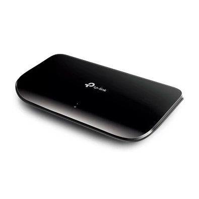 TP-Link TL-SG1008D 8port 10/100/1000Mbps LAN nem menedzselhető asztali Switch TP-Link TL-SG1008D 8port 10/100/1000Mbps LAN nem menedzselhető asztali Switch