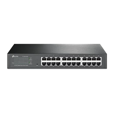 TP-Link TL-SG1024DE 24port 10/100/1000Mbps LAN SMART menedzselhető rack Switch TP-Link TL-SG1024DE 24port 10/100/1000Mbps LAN SMART menedzselhető rack Switch