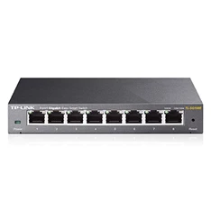 TP-Link TL-SG108E 8port 10/100/1000Mbps LAN menedzselhető asztali Switch TP-Link TL-SG108E 8port 10/100/1000Mbps LAN menedzselhető asztali Switch