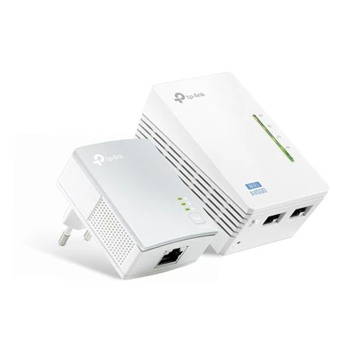 TP-Link TL-WPA4220KIT 300Mbps AV500 WiFi Powerline Extender KIT TP-Link TL-WPA4220KIT 300Mbps AV500 WiFi Powerline Extender KIT