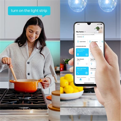 TP-Link Tapo L900-5 Smart Wi-Fi-s 5 méteres LED szalag TP-Link Tapo L900-5 Smart Wi-Fi-s 5 méteres LED szalag