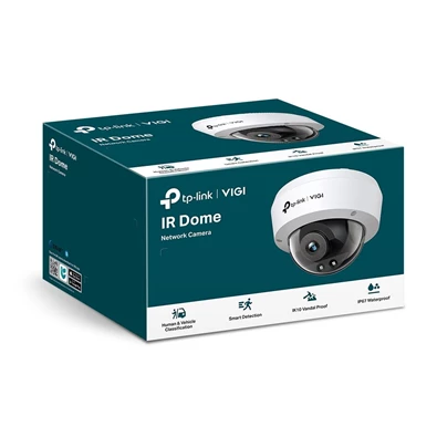 TP-Link VIGI C220I /2MP/2,8mm/kültéri/H265/IR30m/Smart Detection/IP dómkamera TP-Link VIGI C220I /2MP/2,8mm/kültéri/H265/IR30m/Smart Detection/IP dómkamera