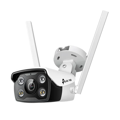 TP-Link VIGI C340-W /4MP/4mm/kültéri/H265/IR30m/SD/Smart Detection/kétirányú hang/Full-Color IP wifi csőkamera TP-Link VIGI C340-W /4MP/4mm/kültéri/H265/IR30m/SD/Smart Detection/kétirányú hang/Full-Color IP wifi csőkamera