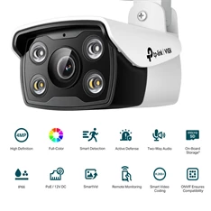 TP-Link VIGI C340 /4MP/2,8mm/kültéri/H265/IR30m/SD/Smart Detection/kétirányú hang/Full-Color IP csőkamera TP-Link VIGI C340 /4MP/2,8mm/kültéri/H265/IR30m/SD/Smart Detection/kétirányú hang/Full-Color IP csőkamera