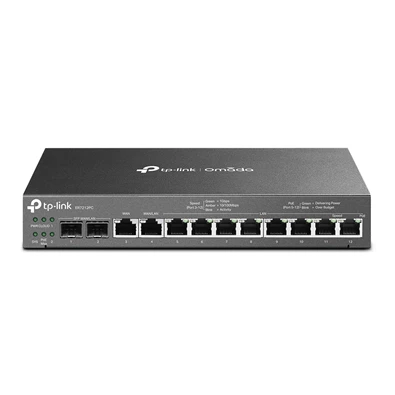 TP-Link ER7212PC Omada 8xGbE LAN, 1xGbE LAN/WAN, 1xGbE WAN, 2xSFP WAN/LAN port 3-in-1 VPN Router TP-Link ER7212PC Omada 8xGbE LAN, 1xGbE LAN/WAN, 1xGbE WAN, 2xSFP WAN/LAN port 3-in-1 VPN Router