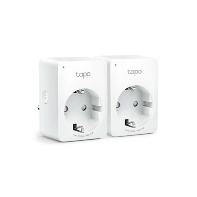 TP-Link TAPO P100(2-pack) fehér Wi-Fi aljzat