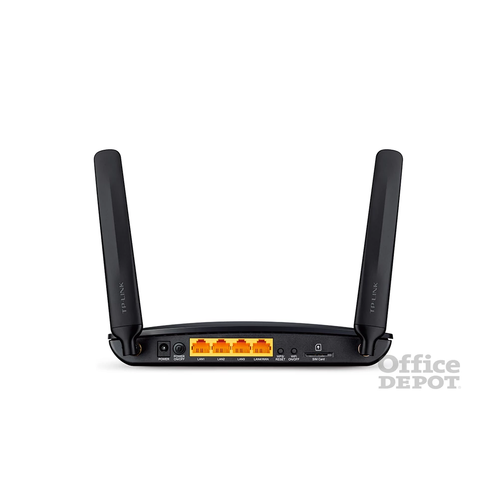 TP-Link TL-MR6400 4G LTE vezeték nélküli fekete router