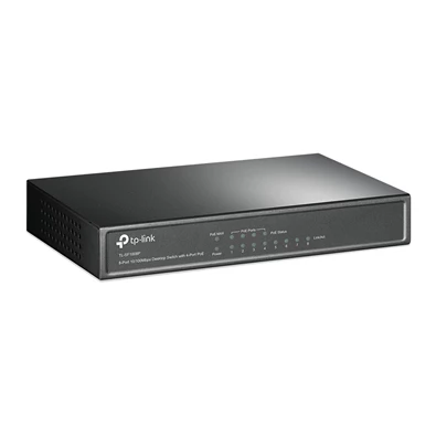 TP-Link TL-SF1008P 8port 10/100Mbps LAN 4xPOE nem menedzselhető asztali Switch TP-Link TL-SF1008P 8port 10/100Mbps LAN 4xPOE nem menedzselhető asztali Switch