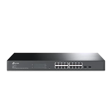 TP-Link TL-SG2218 JetStream 16xGbE LAN 2xSFP port smart menedzselhető switch TP-Link TL-SG2218 JetStream 16xGbE LAN 2xSFP port smart menedzselhető switch