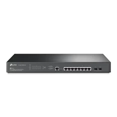 TP-Link TL-SG3210XHP-M2 JetStream 8x 2.5GbE PoE Multi-Gig LAN, 2x10GbE SFP+ L2+ menedzselhető PoE switch TP-Link TL-SG3210XHP-M2 JetStream 8x 2.5GbE PoE Multi-Gig LAN, 2x10GbE SFP+ L2+ menedzselhető PoE switch