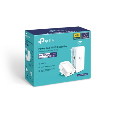 TP-Link TL-WPA7517 AV1000 Passthrough Powerline Wi-Fi KIT TP-Link TL-WPA7517 AV1000 Passthrough Powerline Wi-Fi KIT