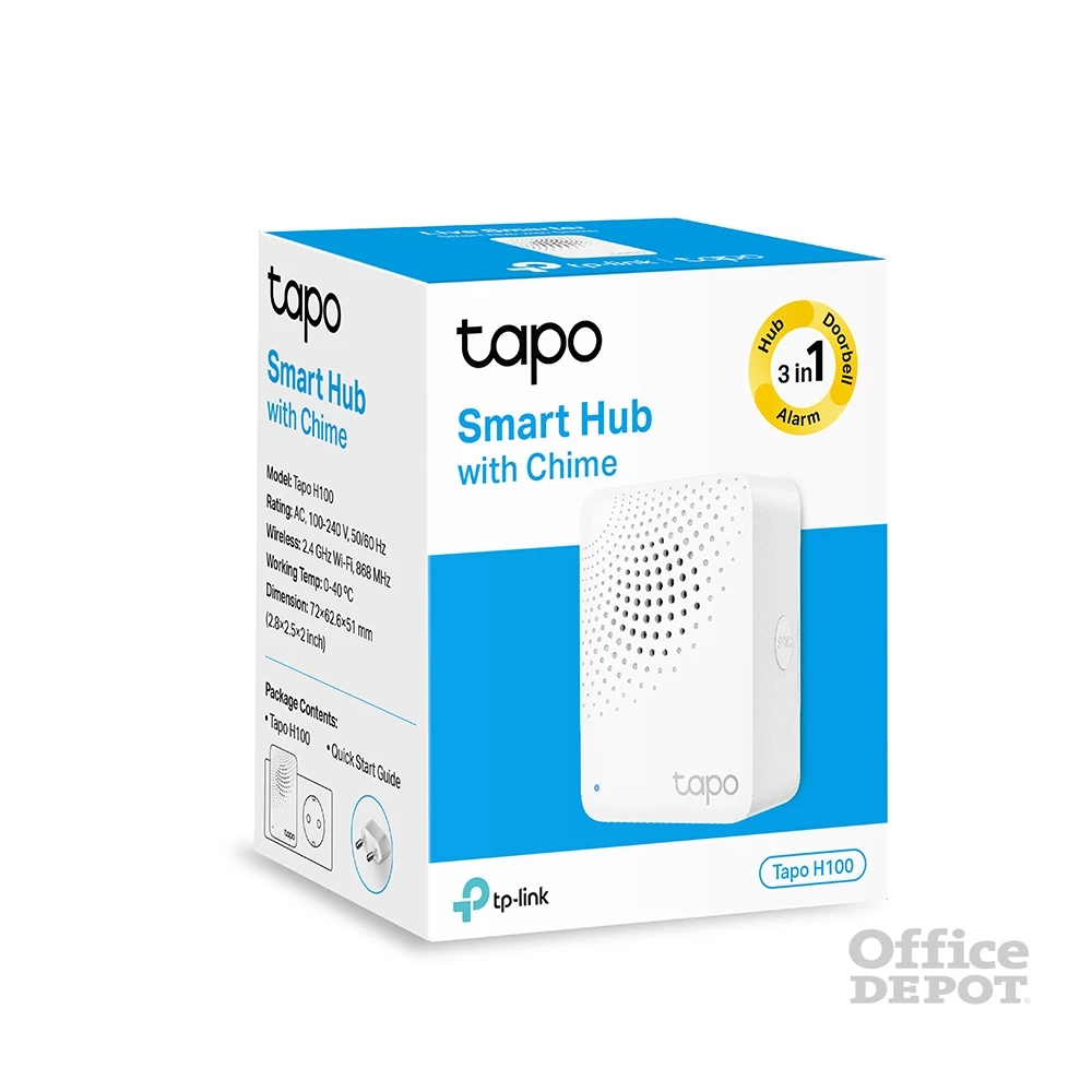 TP-Link Tapo H100 fehér okos IoT HUB csengővel