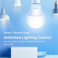 TP-Link Tapo L520E Dimmelhető Smart Wi-Fi LED izzó TP-Link Tapo L520E Dimmelhető Smart Wi-Fi LED izzó
