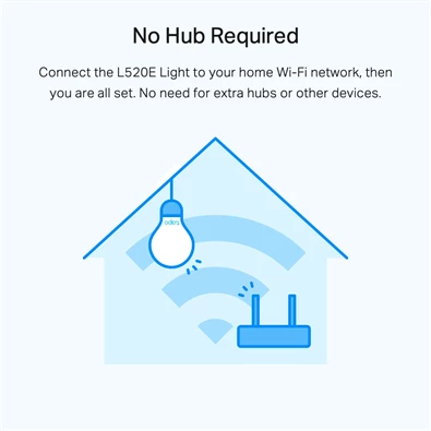 TP-Link Tapo L520E Dimmelhető Smart Wi-Fi LED izzó TP-Link Tapo L520E Dimmelhető Smart Wi-Fi LED izzó