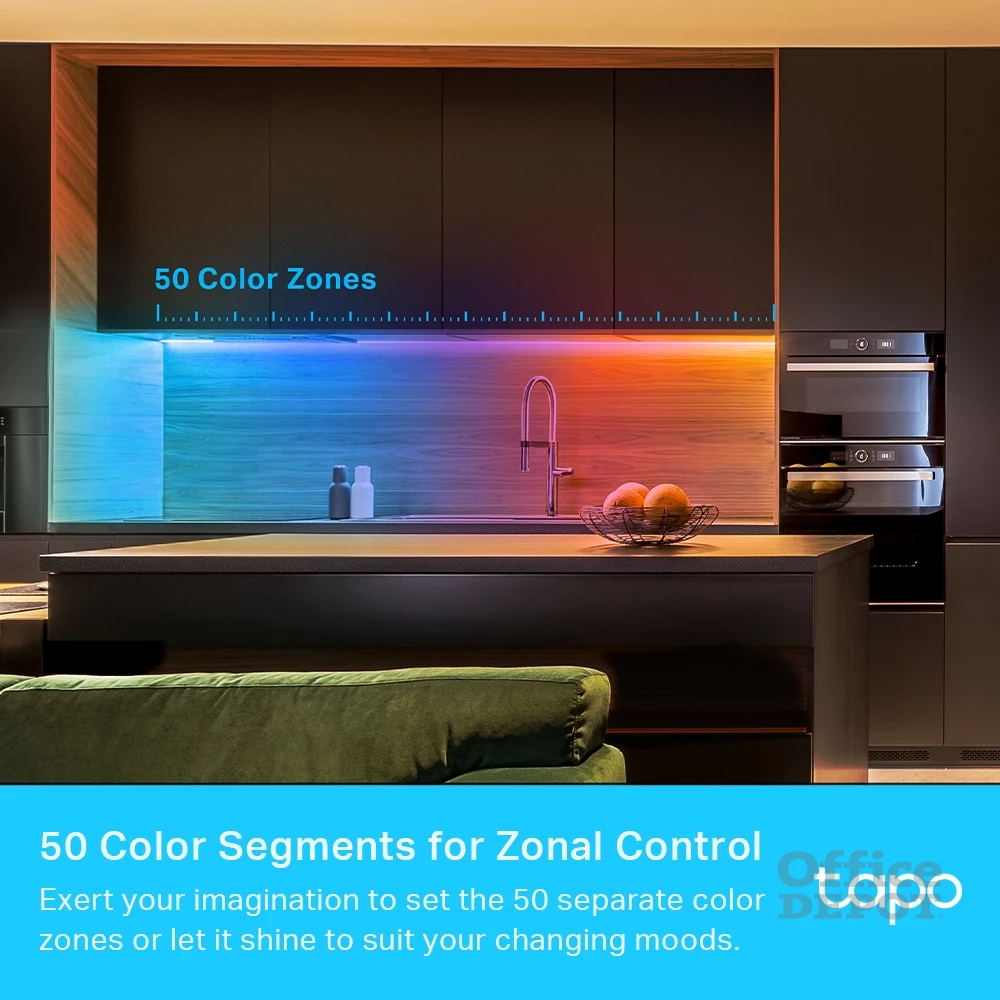 TP-Link Tapo L930-10 Multicolor Smart Wi-Fi-s 10 méteres LED szalag