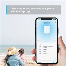 TP-Link Tapo T110 okos ajtó/ablak nyitás érzékelő TP-Link Tapo T110 okos ajtó/ablak nyitás érzékelő