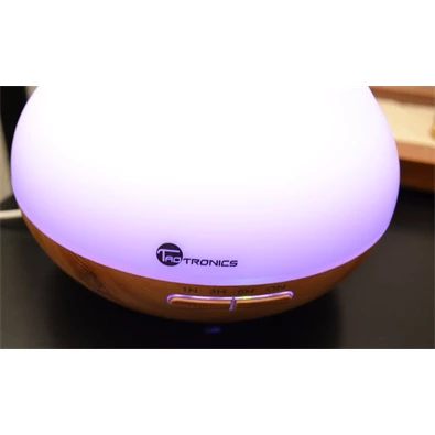 Taotronics TT-AD002 ultrahangos LED fénnyel fa mintázatú világosbarna illóolaj párásító Taotronics TT-AD002 ultrahangos LED fénnyel fa mintázatú világosbarna illóolaj párásító