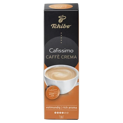 Tchibo Caffé Crema Rich Aroma 10 db kávékapszula Tchibo Caffé Crema Rich Aroma 10 db kávékapszula