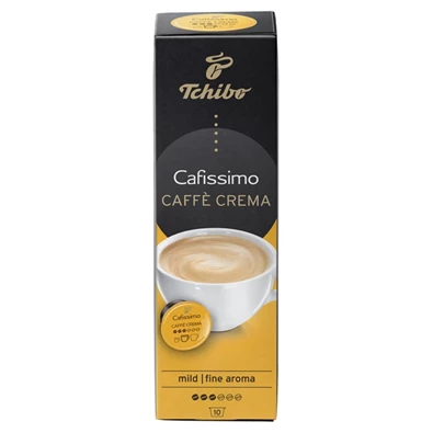 Tchibo Cafissimo Caffé Crema Fine Aroma 10 db kávékapszula Tchibo Cafissimo Caffé Crema Fine Aroma 10 db kávékapszula
