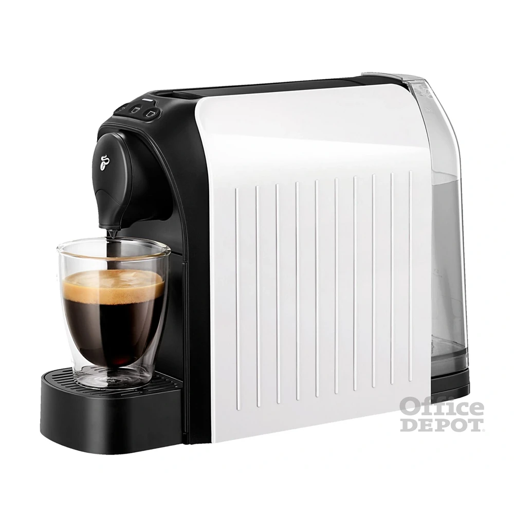 Tchibo Cafissimo Easy White kapszulás kávéfőző +Caf. Espresso Elegant Aroma 8x10db + Caf. Espresso Intense Aroma 8x10db