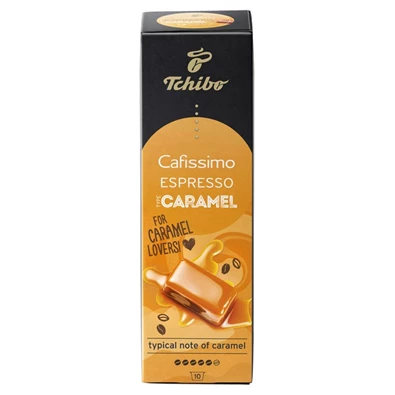 Tchibo Cafissimo Espresso Caramel 10 db kávékapszula Tchibo Cafissimo Espresso Caramel 10 db kávékapszula