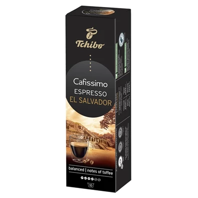 Tchibo Cafissimo Espresso El Salvador 10 db kávékapszula Tchibo Cafissimo Espresso El Salvador 10 db kávékapszula