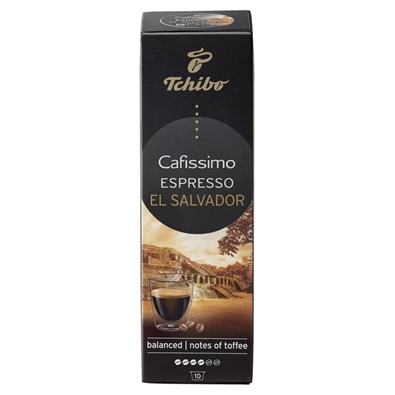 Tchibo Cafissimo Espresso El Salvador 10 db kávékapszula Tchibo Cafissimo Espresso El Salvador 10 db kávékapszula