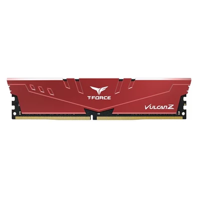 Teamgroup 16GB/3200MHz DDR-4 Vulcan Z piros (TLZRD416G3200HC16F01) memória Teamgroup 16GB/3200MHz DDR-4 Vulcan Z piros (TLZRD416G3200HC16F01) memória