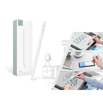 Tech-Protect TP711583 Active Stylus fehér univerzális aktív toll Tech-Protect TP711583 Active Stylus fehér univerzális aktív toll
