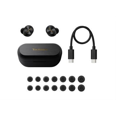 Technics EAH-AZ80E-K True Wireless Bluetooth fekete fülhallgató (Újracsomagolt) Technics EAH-AZ80E-K True Wireless Bluetooth fekete fülhallgató (Újracsomagolt)