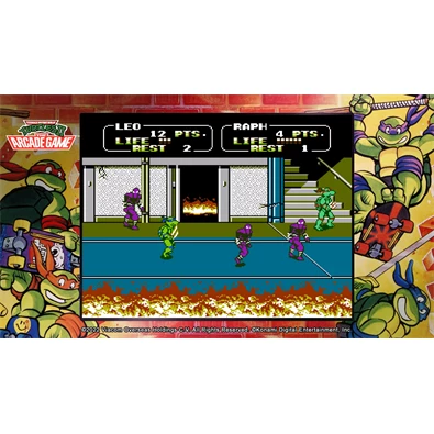 Teenage Mutant Ninja Turtles: The Cowabunga Collection PS4 játékszoftver Teenage Mutant Ninja Turtles: The Cowabunga Collection PS4 játékszoftver
