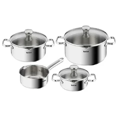 Tefal A705A836 Duetto On 7 db-os rozsdamentes acél edényszett Tefal A705A836 Duetto On 7 db-os rozsdamentes acél edényszett
