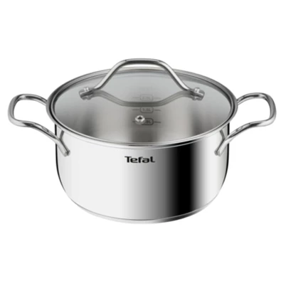 Tefal B8644474 Intuition 20cm rozsdamentes acél lábas és fedő szett Tefal B8644474 Intuition 20cm rozsdamentes acél lábas és fedő szett