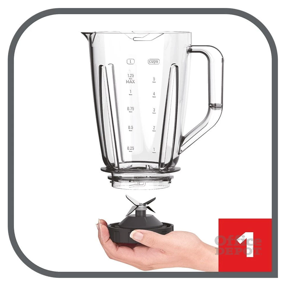 Tefal BL435831 Blendforce 2 üveg 1,75L fekete turmixgép