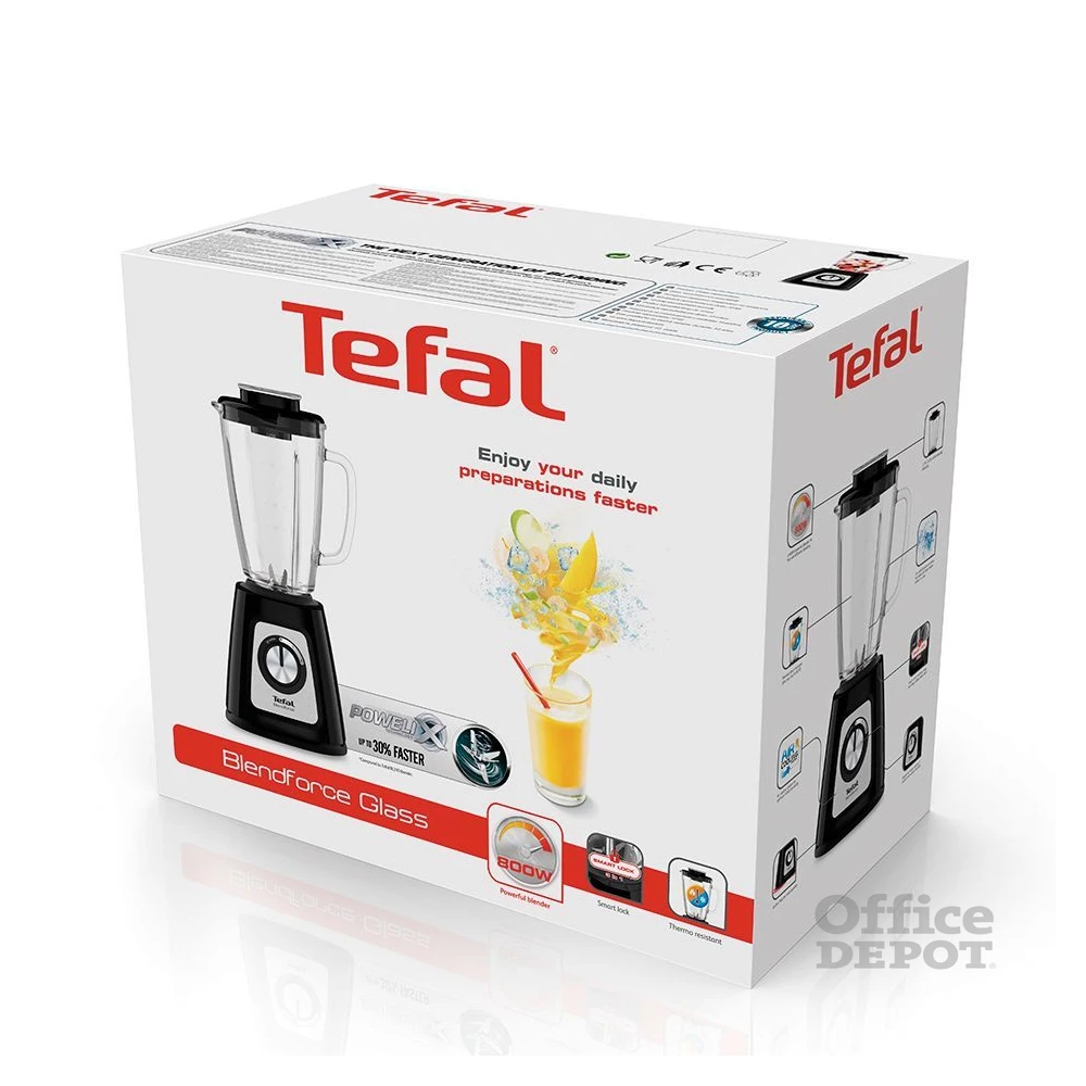 Tefal BL435831 Blendforce 2 üveg 1,75L fekete turmixgép