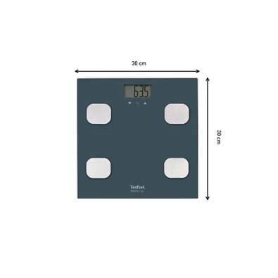 Tefal BM2520V0 Body Up szürke digitális személymérleg Tefal BM2520V0 Body Up szürke digitális személymérleg