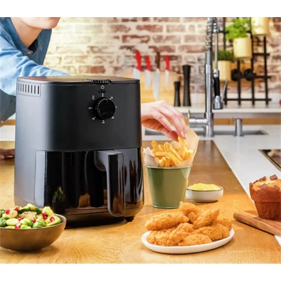 Tefal EY130815 Easy Fry Essential fekete 3,5 L forrólevegős sütő Tefal EY130815 Easy Fry Essential fekete 3,5 L forrólevegős sütő