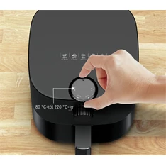 Tefal EY130815 Easy Fry Essential fekete 3,5 L forrólevegős sütő Tefal EY130815 Easy Fry Essential fekete 3,5 L forrólevegős sütő