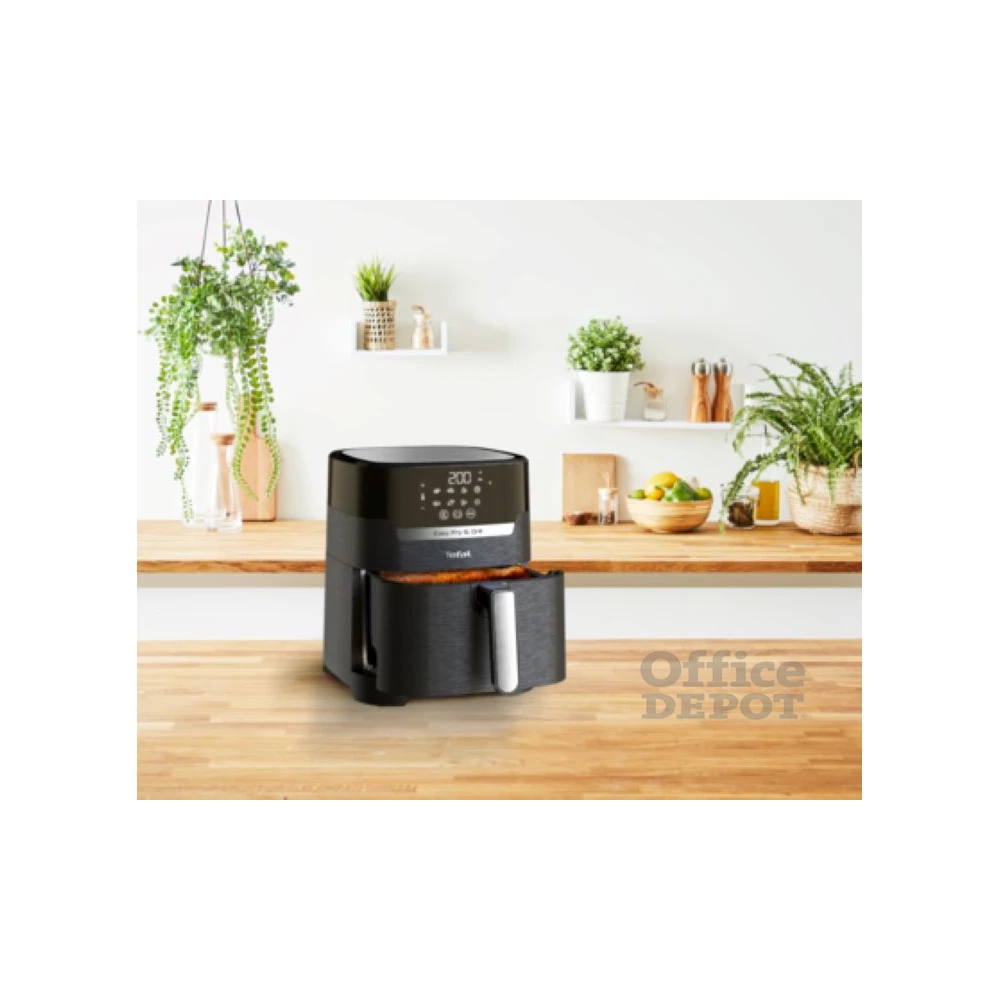 Tefal EY505815 2 az 1-ben fekete 4,2 L forrólevegős sütő
