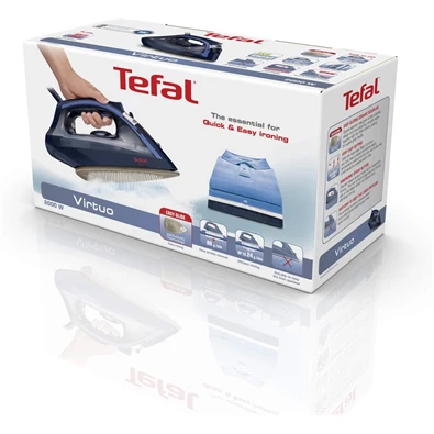 Tefal FV1739E0 Virtuo sötétkék gőzölős vasaló Tefal FV1739E0 Virtuo sötétkék gőzölős vasaló